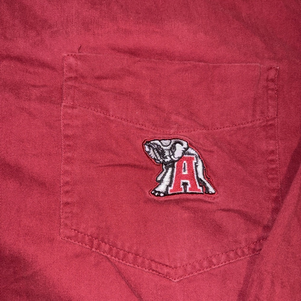 Vintage Red Oak Alabama Crimson Tide Men's XL Button Down Shirt - Picture 3 of 7